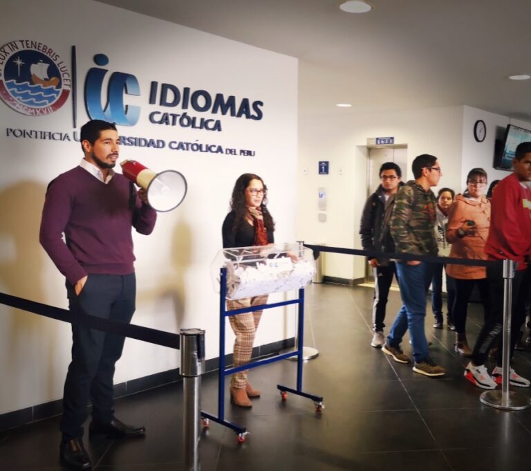 Ganadores 1er sorteo Fiesta Idiomas PUCP