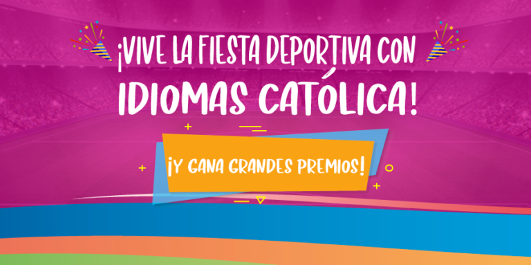 Únete fiesta deportiva gana Idiomas PUCP