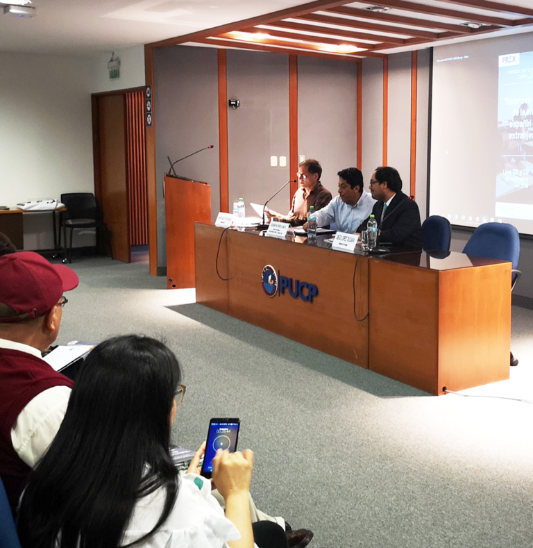 Coordinadores Idiomas Católica eI PUCP