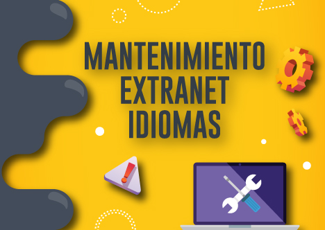 Mantenimiento Extranet Idiomas sábado PUCP