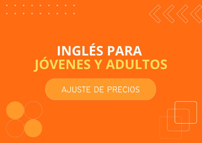 AJUSTE PRECIOS CURSO INGLÉS Idiomas PUCP
