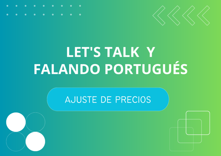 AJUSTE PRECIOS TALLERES CONVERSACIÓN Idiomas PUCP