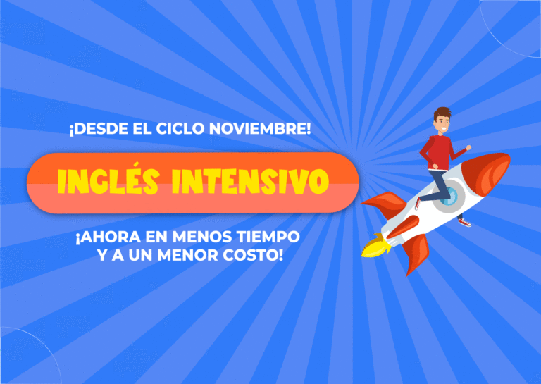 INGLÉS INTENSIVO AHORA MENOS Idiomas PUCP