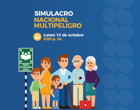 Simulacro Nacional Multipeligro Lunes Idiomas PUCP